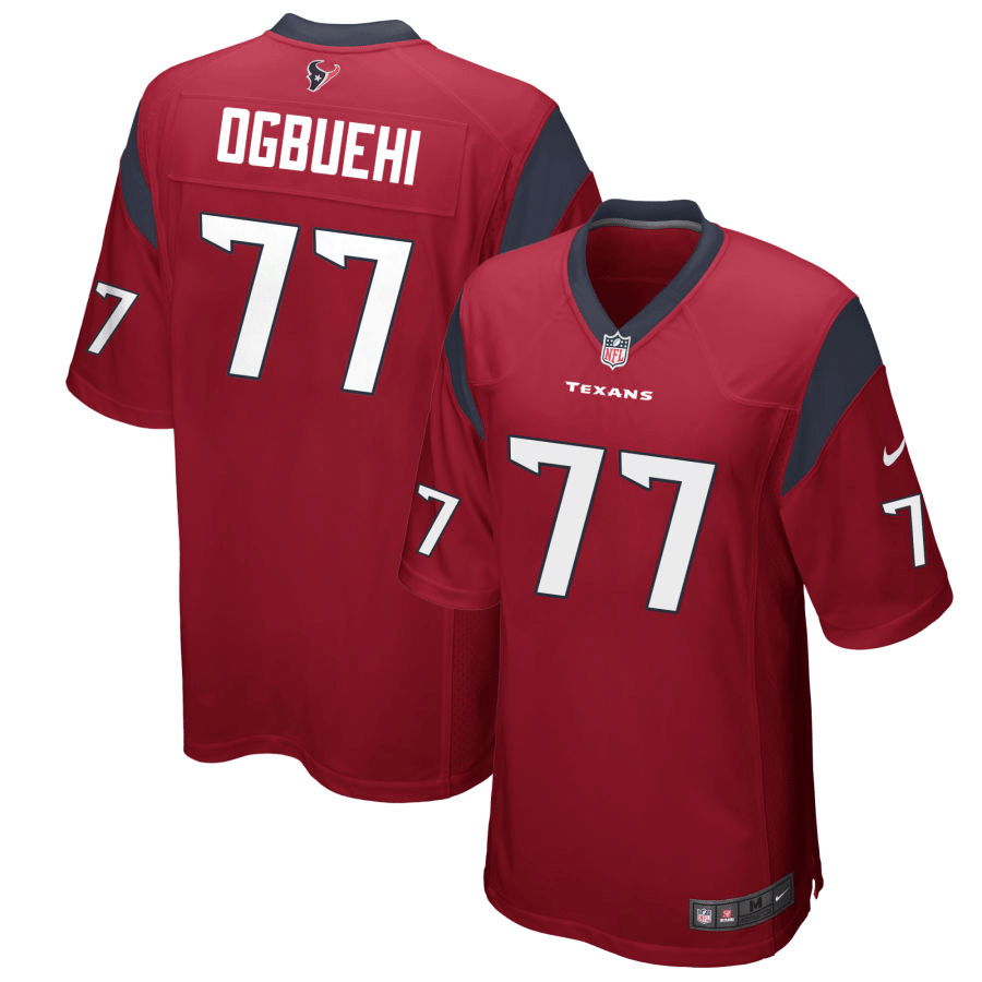 Cedric Ogbuehi Houston Texans Alternate Red Game Jersey