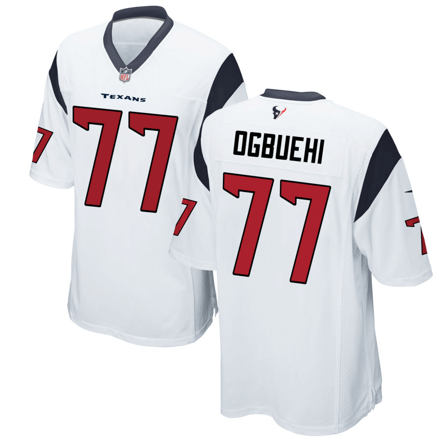Cedric Ogbuehi Houston Texans White Game Jersey