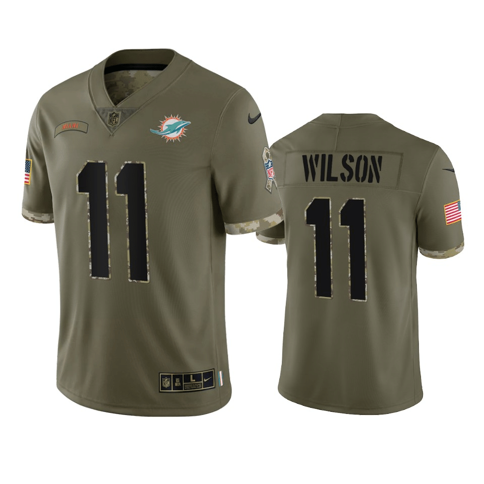 Cedrick Wilson Miami Dolphins 2022 Salute To Service Limited Jersey
