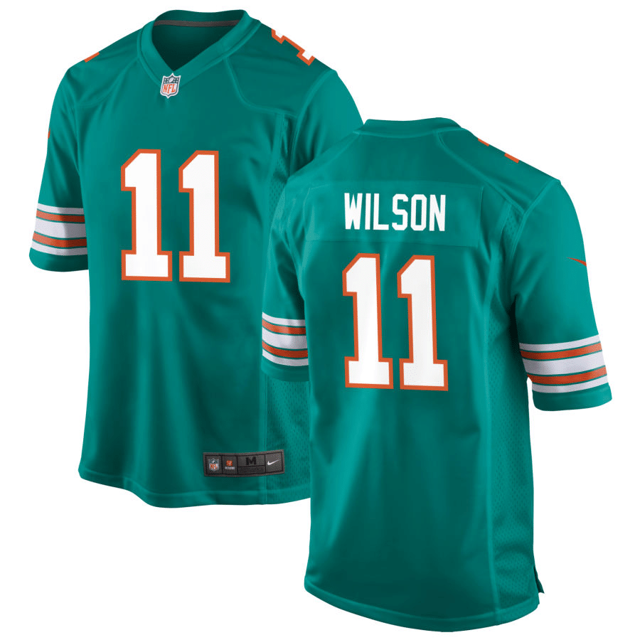 Cedrick Wilson Miami Dolphins Alternate Aqua Game Jersey
