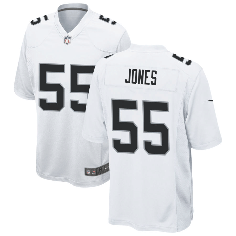 Chandler Jones Las Vegas Raiders White Game Jersey