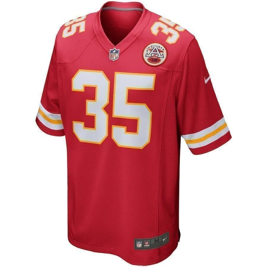 Charcandrick West Kansas City Chiefs Game Jersey