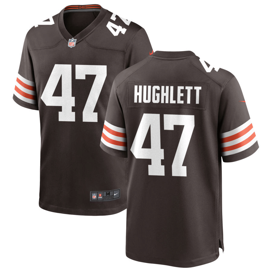 Charley Hughlett Cleveland Browns 2020 Brown Game Jersey