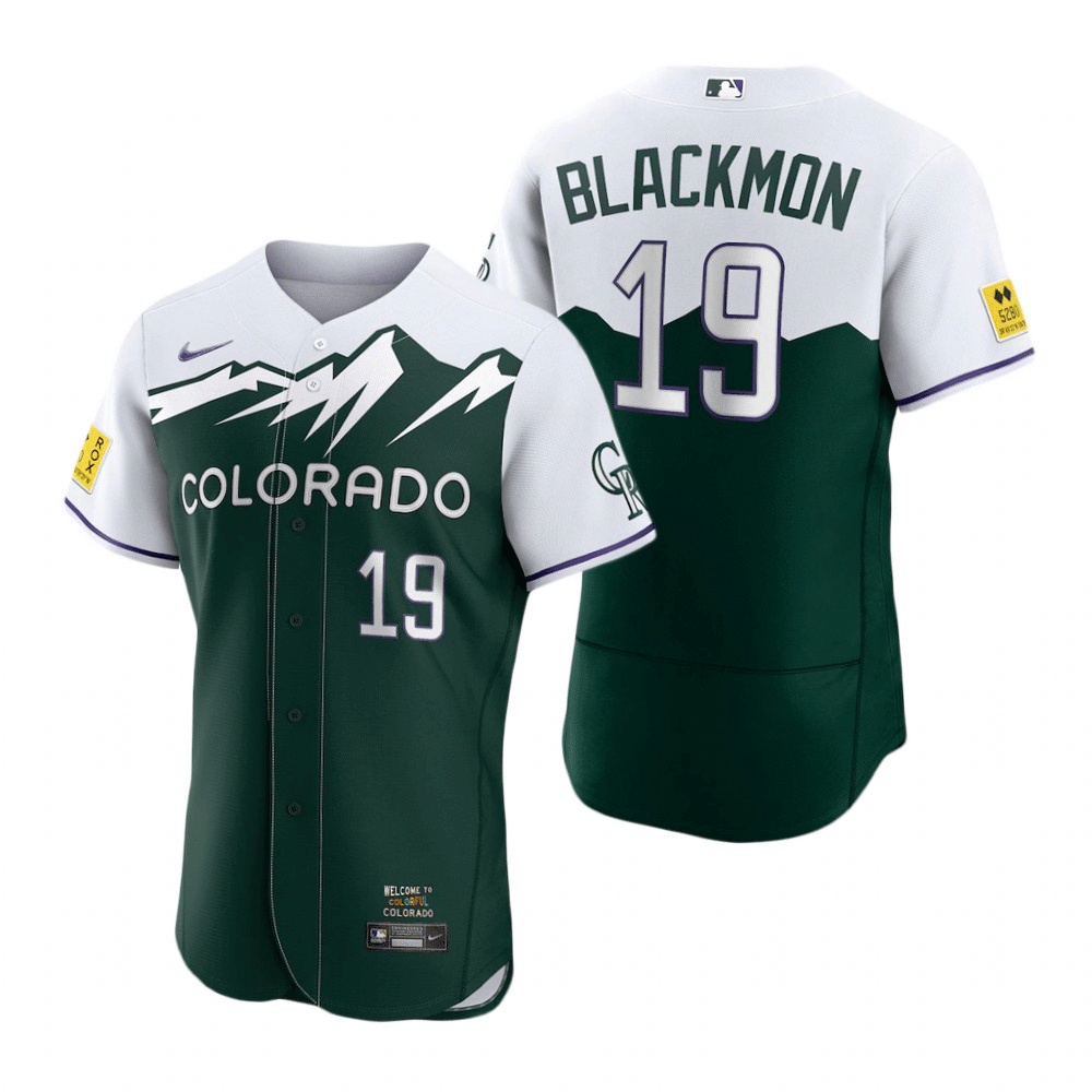 Charlie Blackmon Colorado Rockies 2022 City Connect Green Baseball Player Jersey