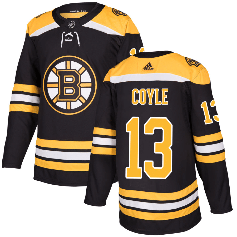 Charlie Coyle Boston Bruins Black Player Swingman Jersey