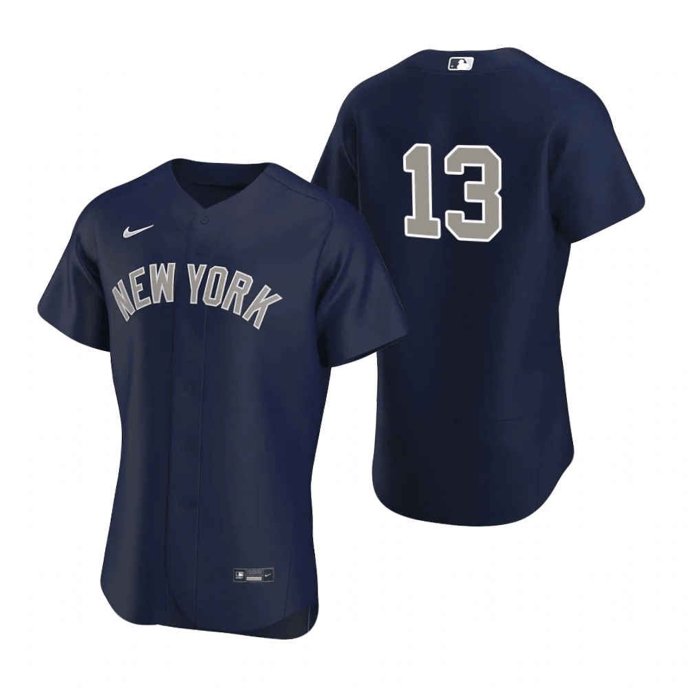 Charlie Hayes New York Yankees Alternate Navy Baseball Player Jersey
