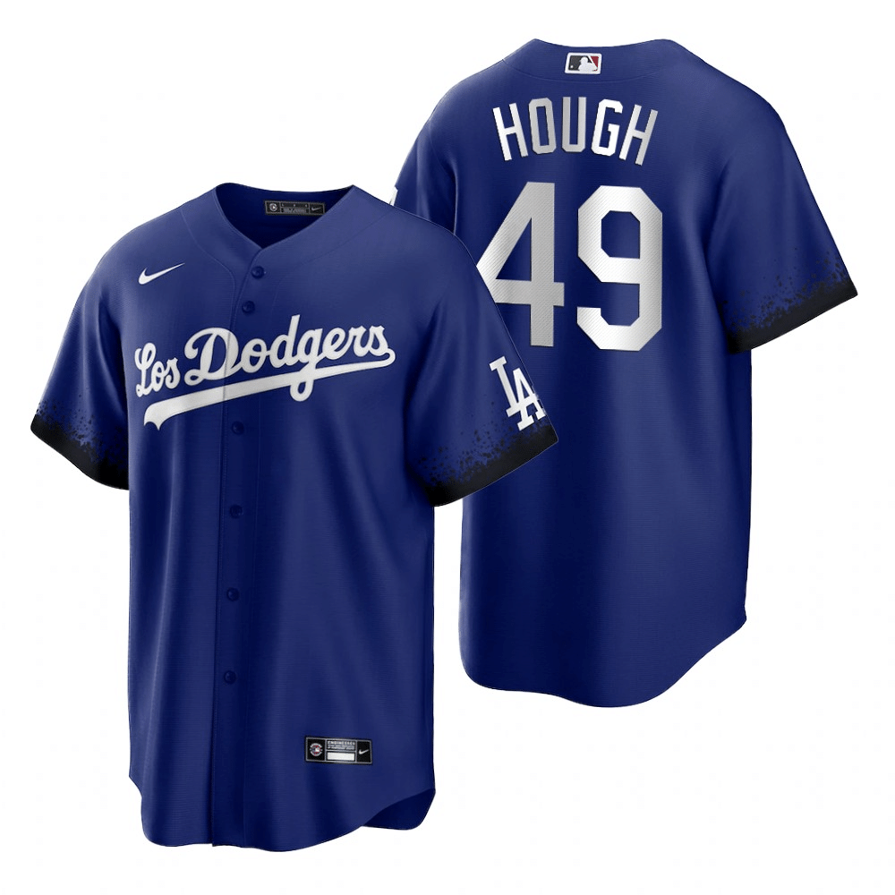 Charlie Hough Los Angeles Dodgers City Connect 2021 Baseball Player Jersey