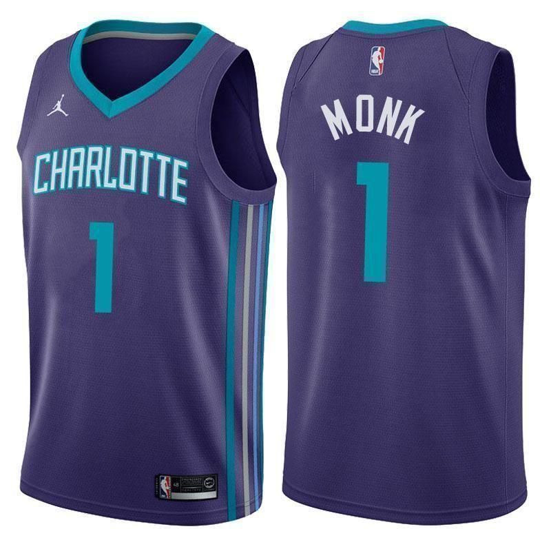 Charlotte Hornets Malik Monk Statement Purple Swingman Jersey