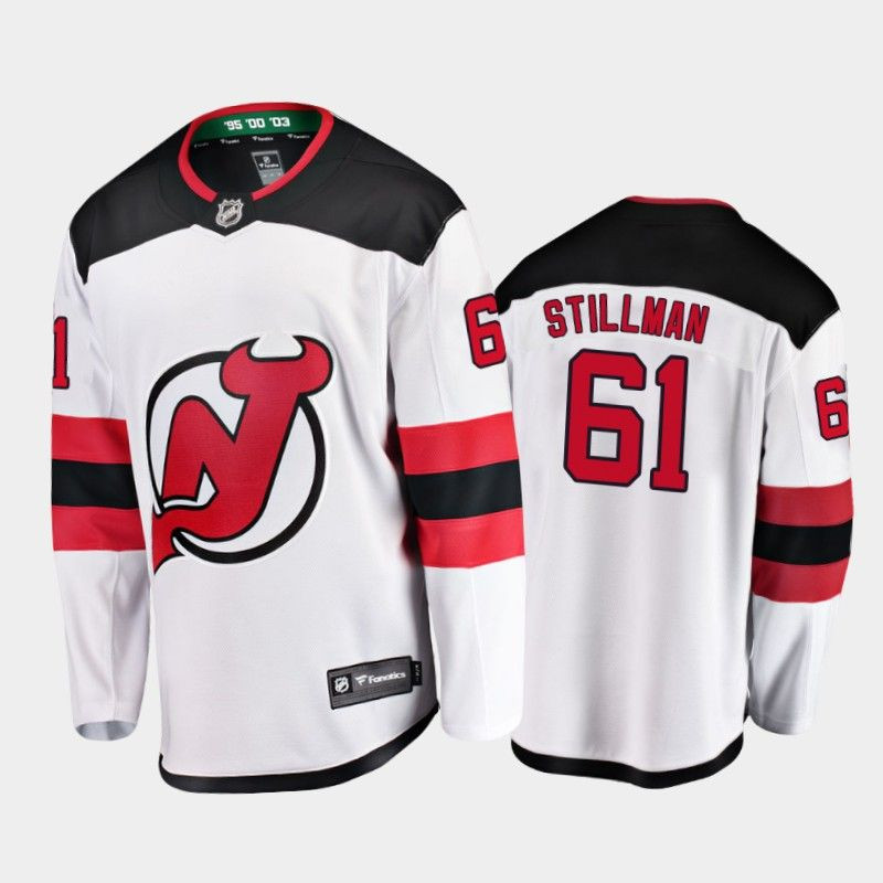 Chase Stillman New Jersey Devils 2021 Draft Player Swingman Jersey