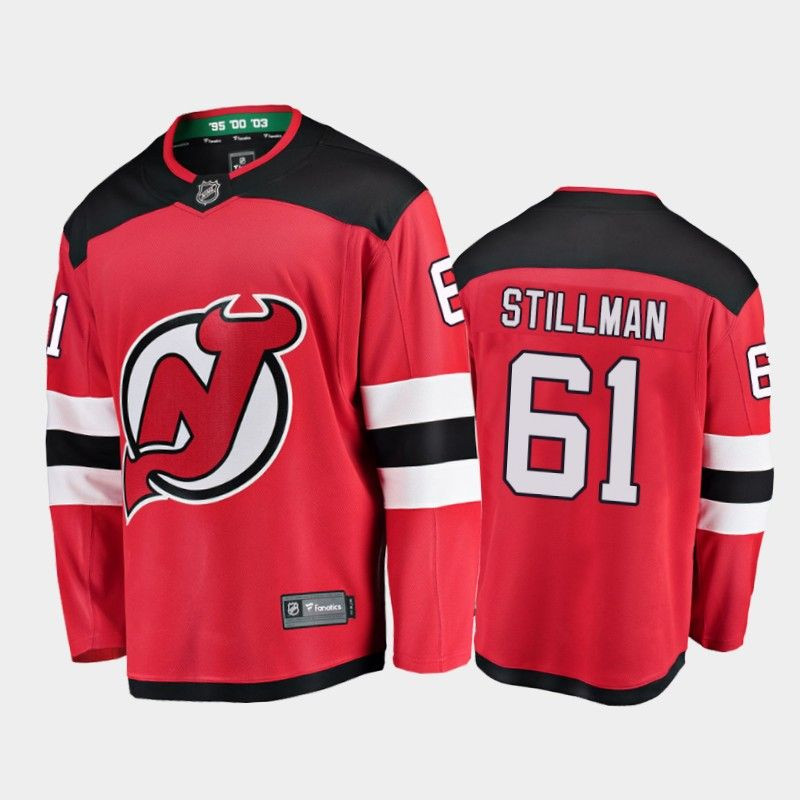 Chase Stillman New Jersey Devils 2021 Draft Player Swingman Jersey