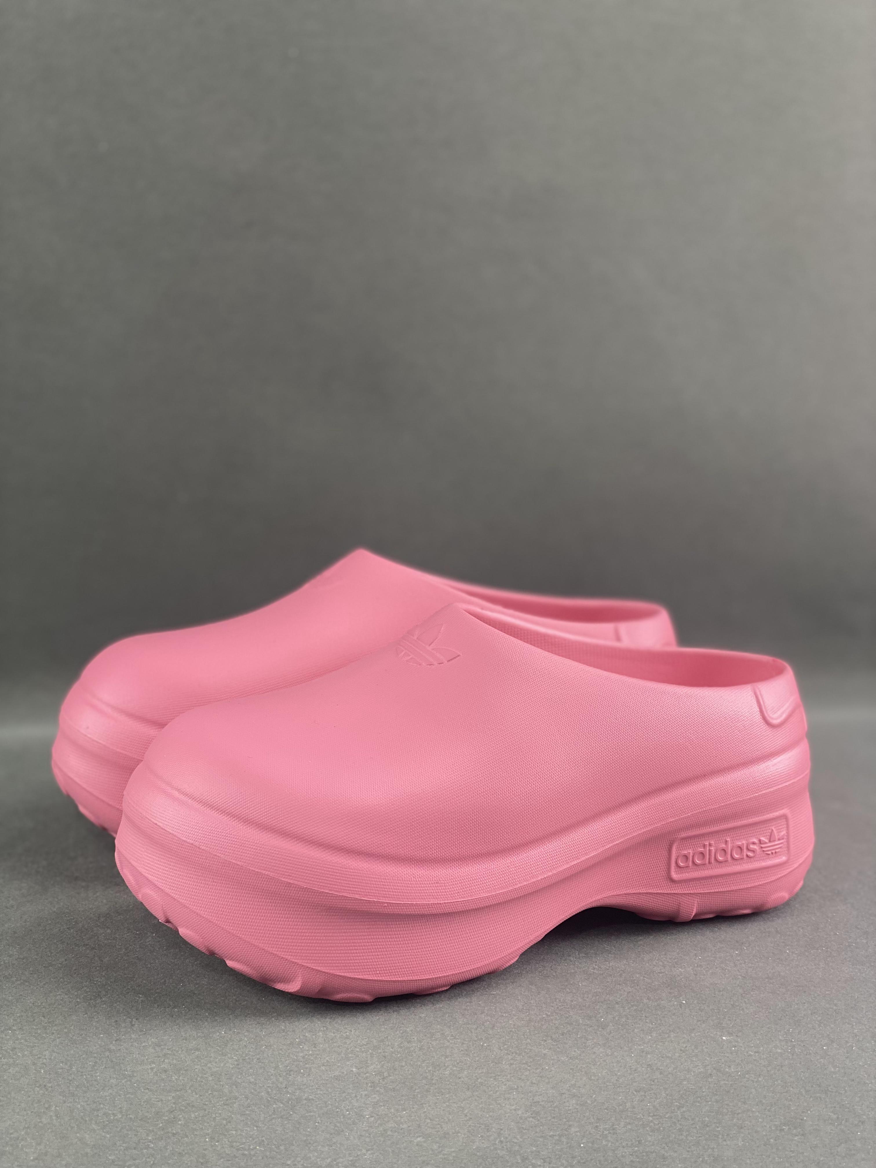 Chef Slippers Rose Red adidas originals adifom stan smith mule sports sandals Mule chef shoes Size: 36-449