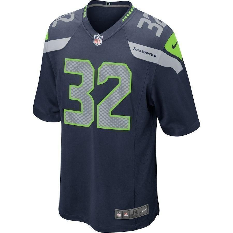 Chris Carson Seattle Seahawks Game Jersey