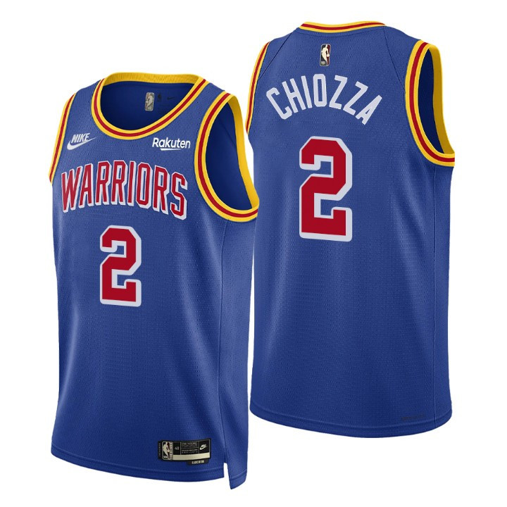 Chris Chiozza Golden State Warriors 2021-22 Classic Blue Swingman Jersey