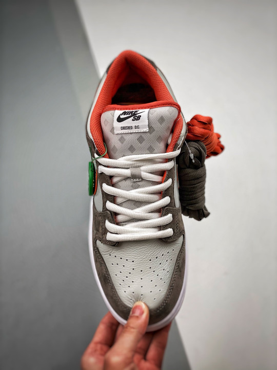 Crushed D.C. X Nike SB Dunk Low White/Orange-Brown DH7782-001