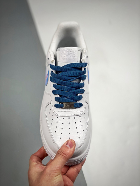 Custom Nike Air Force 1 Low White Blue