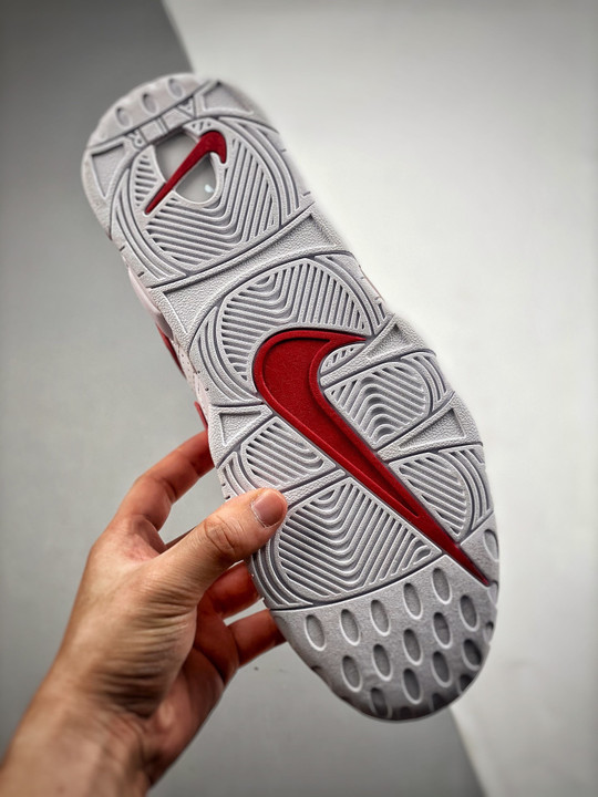 Custom Nike Air More Uptempo Love White Red