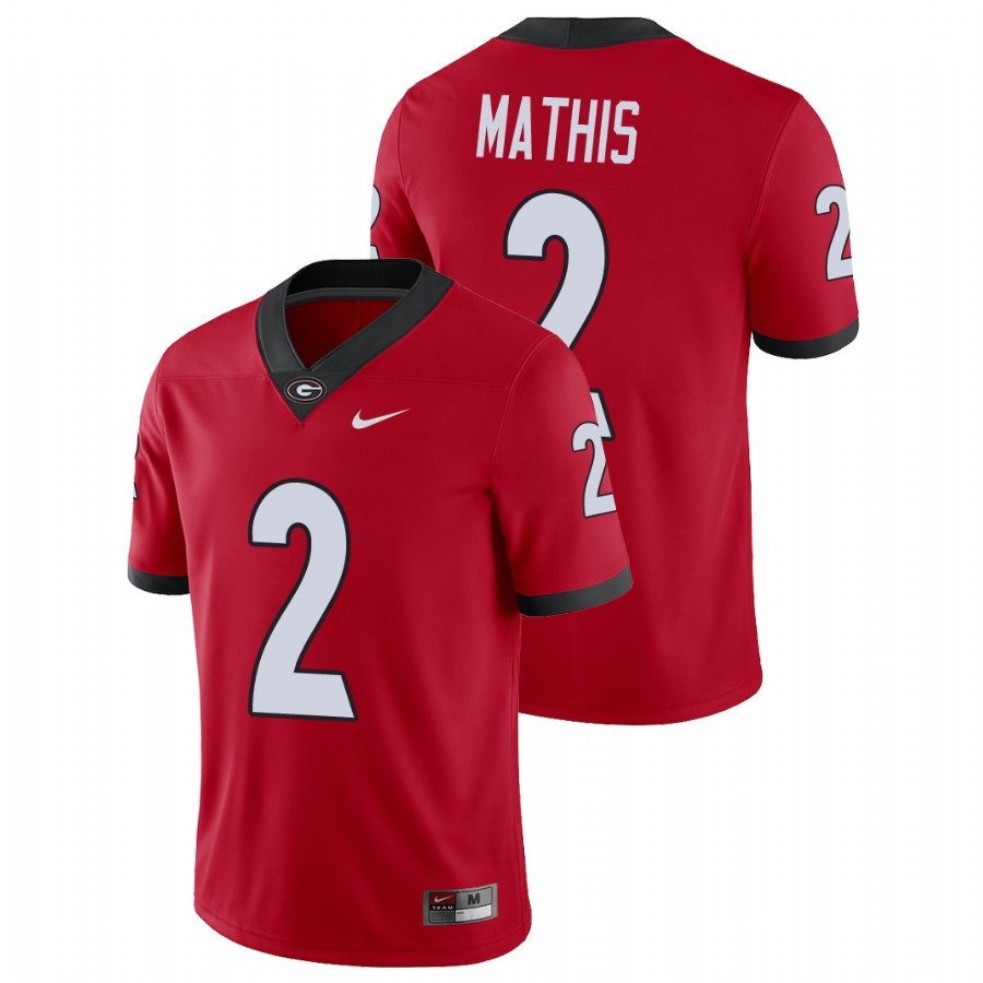 D'Wan Mathis Georgia Bulldogs Football Jersey