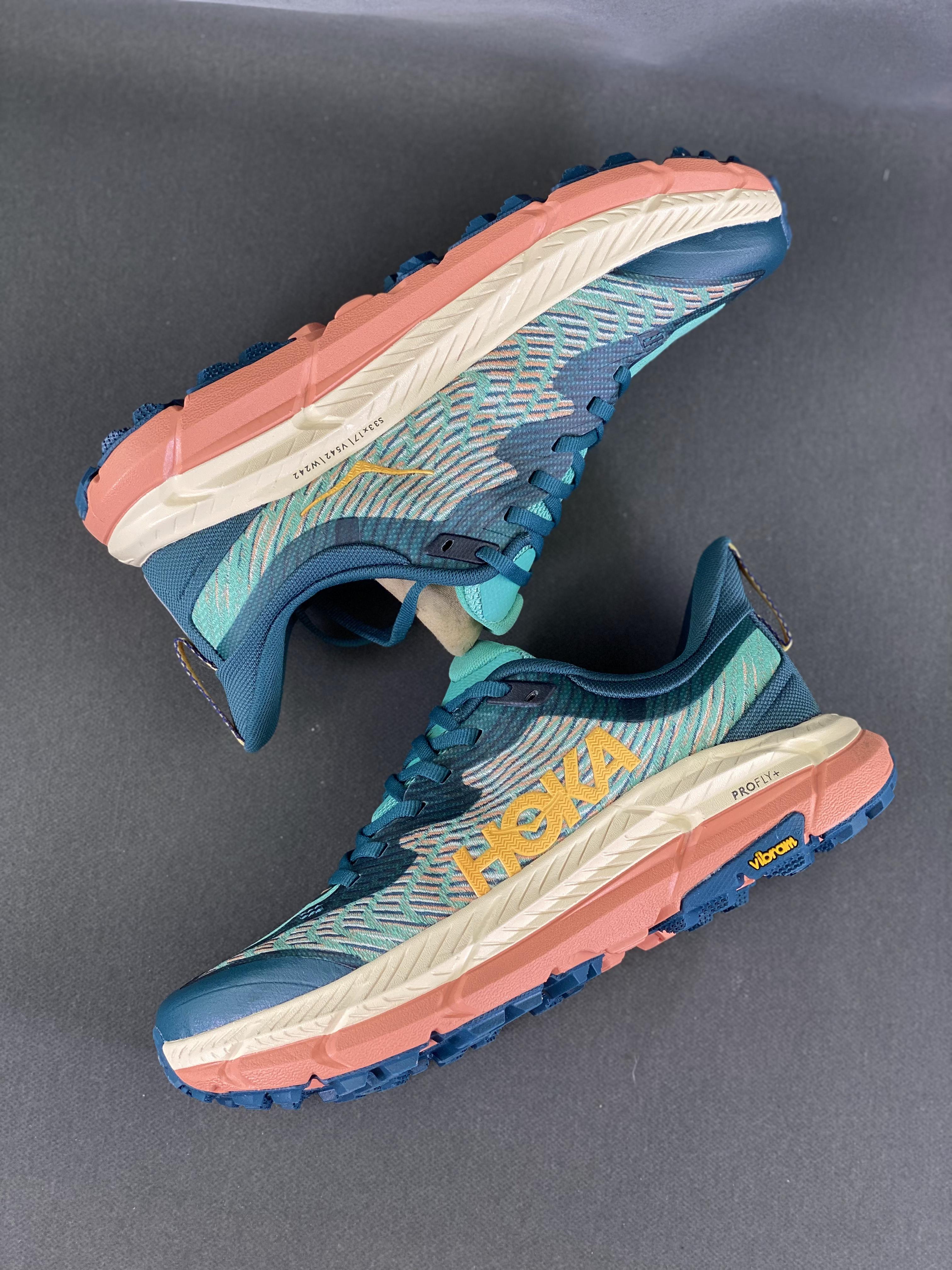 HOKA ONE ONE Mafate Speed ??4 low-top running shoes, women's green, item number: 1129930 DTWGR code number: 36-45 (with half size) 9