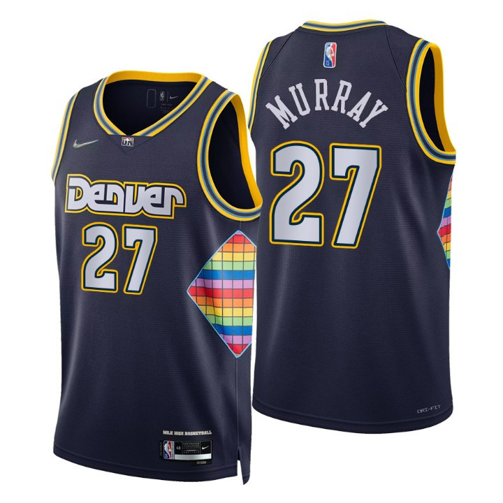 Jamal Murray Denver Nuggets 2021-22 City Navy Swingman Jersey