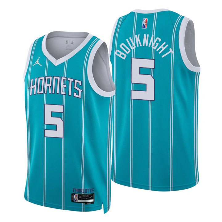 James Bouknight Charlotte Hornets 2021-22 Icon Teal Swingman Jersey