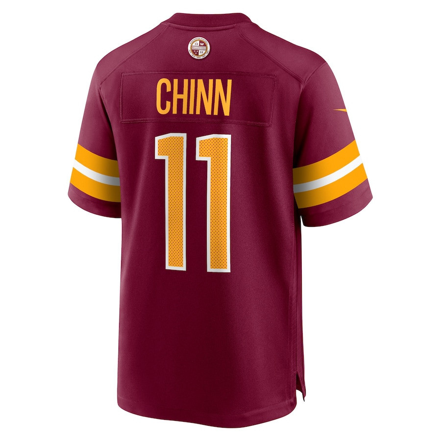 Jeremy Chinn #11 Washington Commanders Super Bowl LIX Youth Jersey - Burgundy