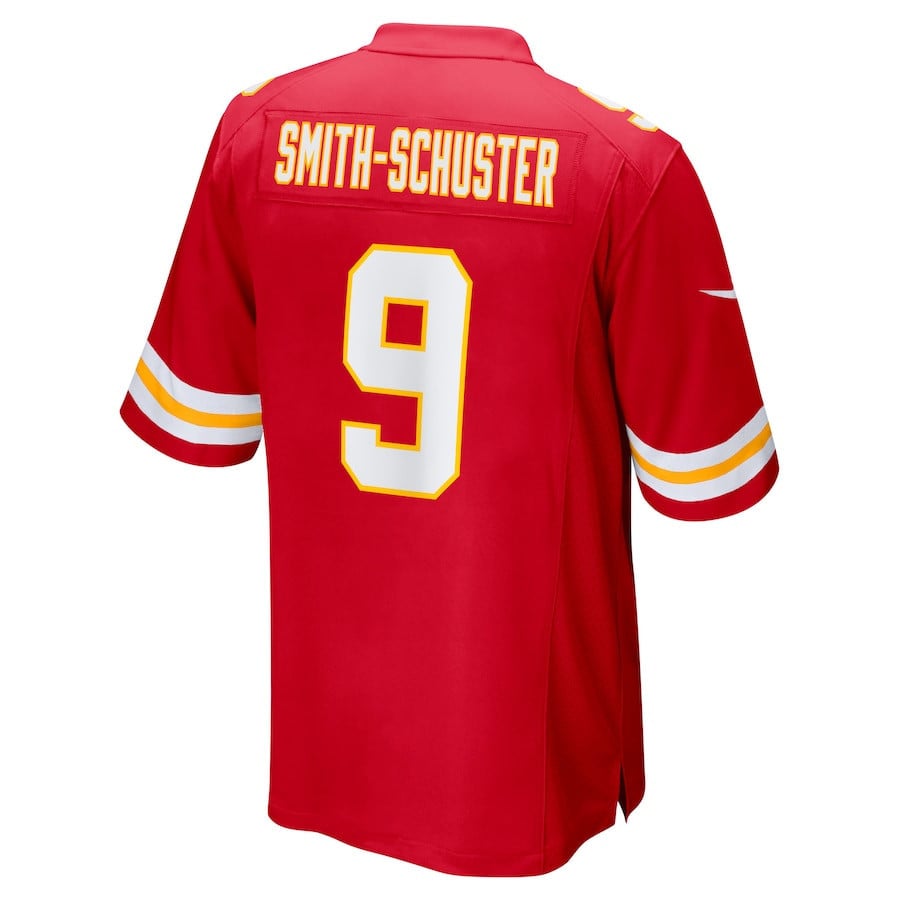 JuJu Smith-Schuster #9 Kansas City Chiefs Super Bowl LIX YOUTH Jersey - Red