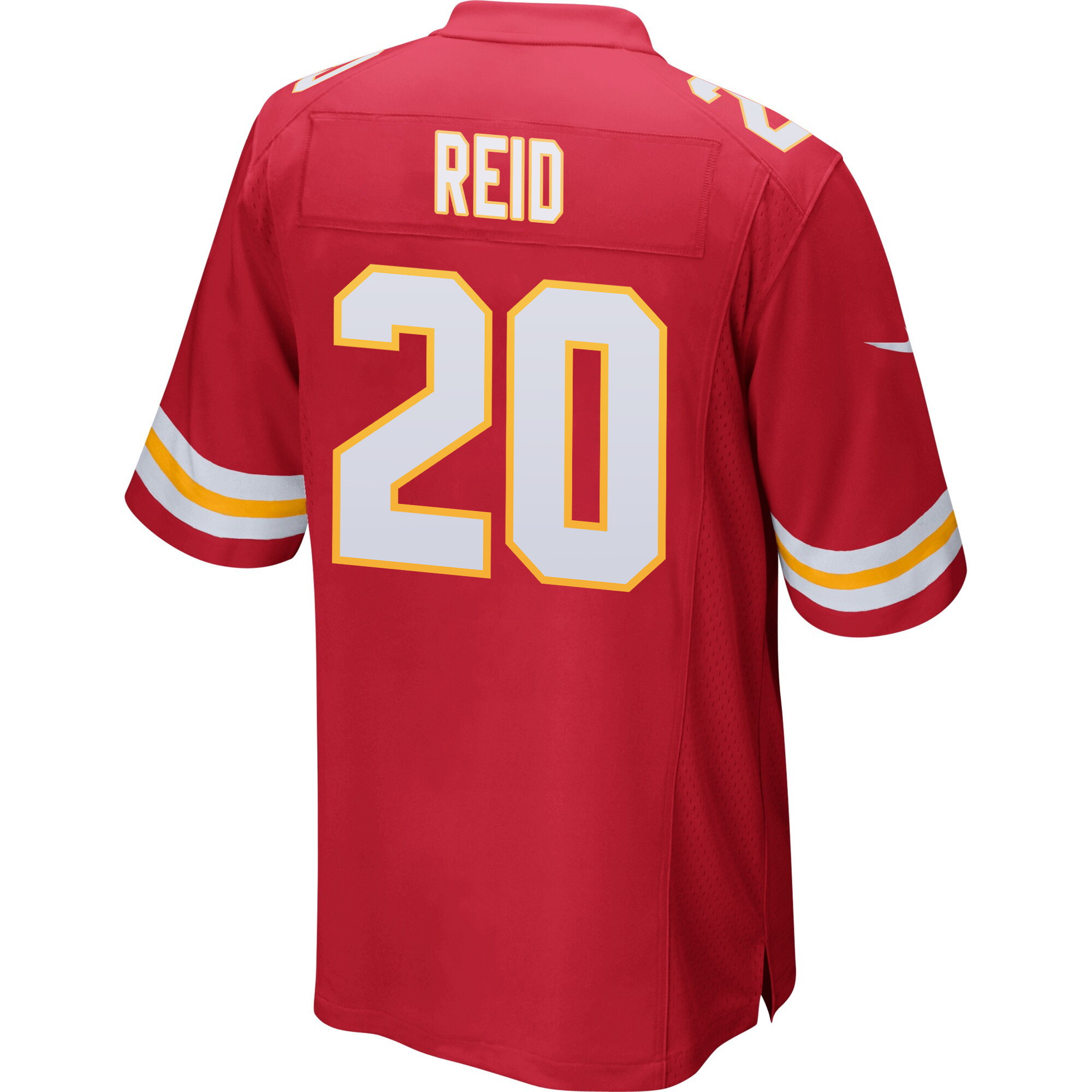 Justin Reid 20 Kansas City Chiefs Super Bowl LVIII Champions 4X Game Men Jersey - Red