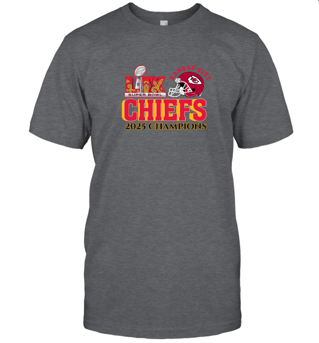Kansas City Chiefs Super Bowl LIX 2024 Champions 2D T shirt  V21