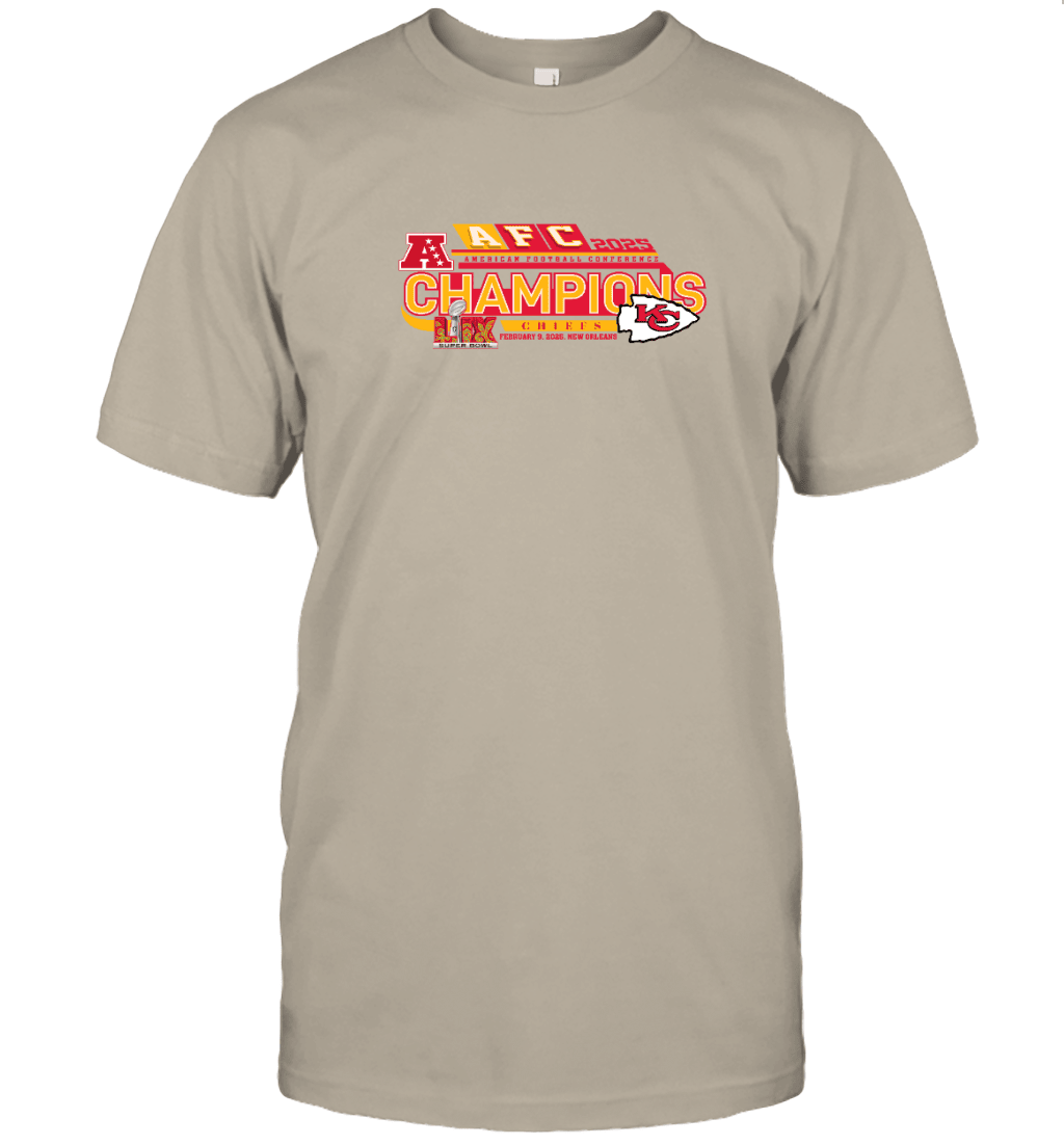 Kansas City Chiefs Super Bowl LIX 2024 Champions 2D T shirt  V22