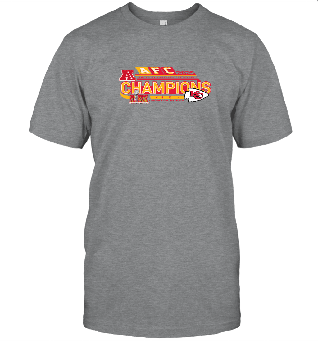Kansas City Chiefs Super Bowl LIX 2024 Champions 2D T shirt  V22
