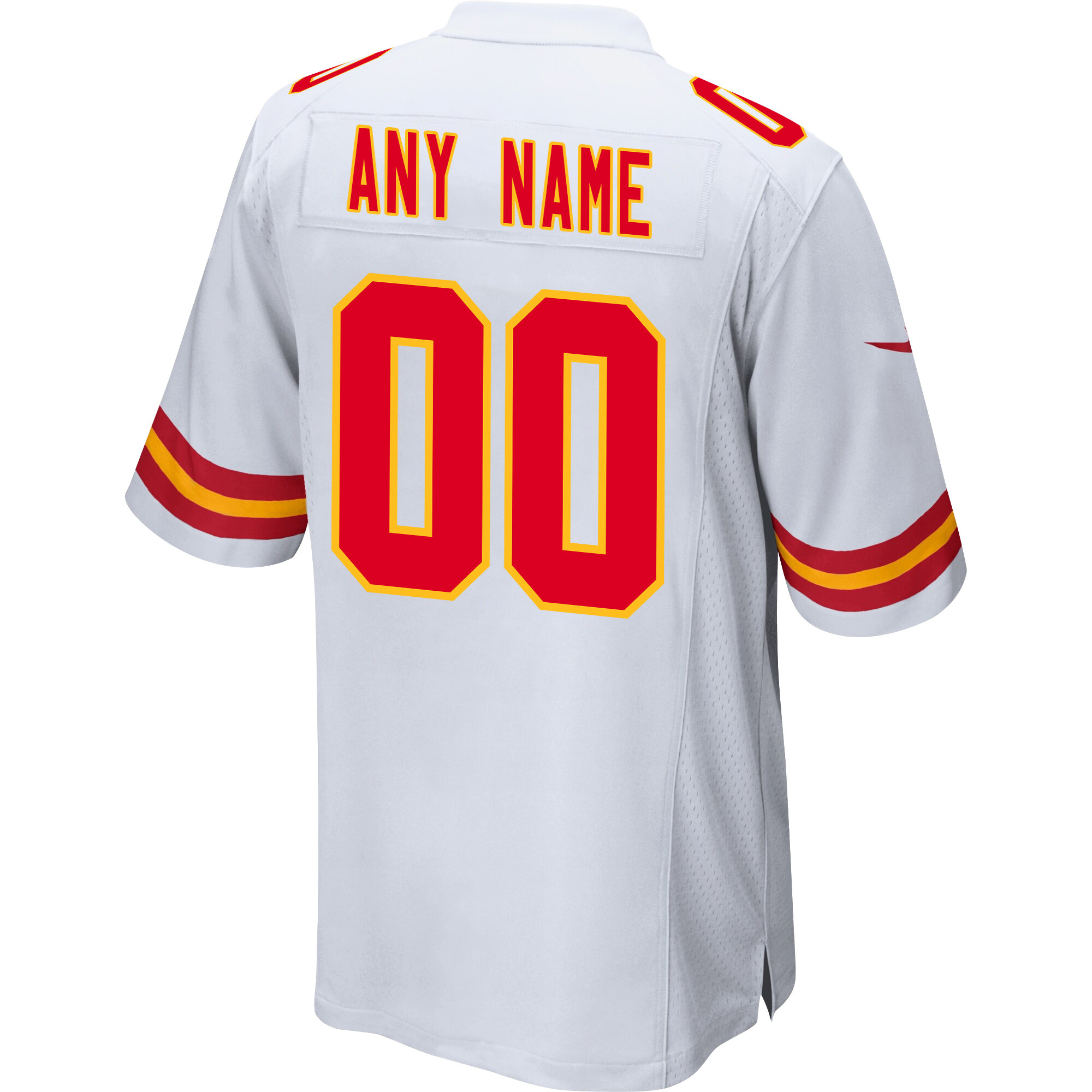 Kansas City Chiefs Super Bowl LVIII Champions 4X Game Custom Men Jersey - White