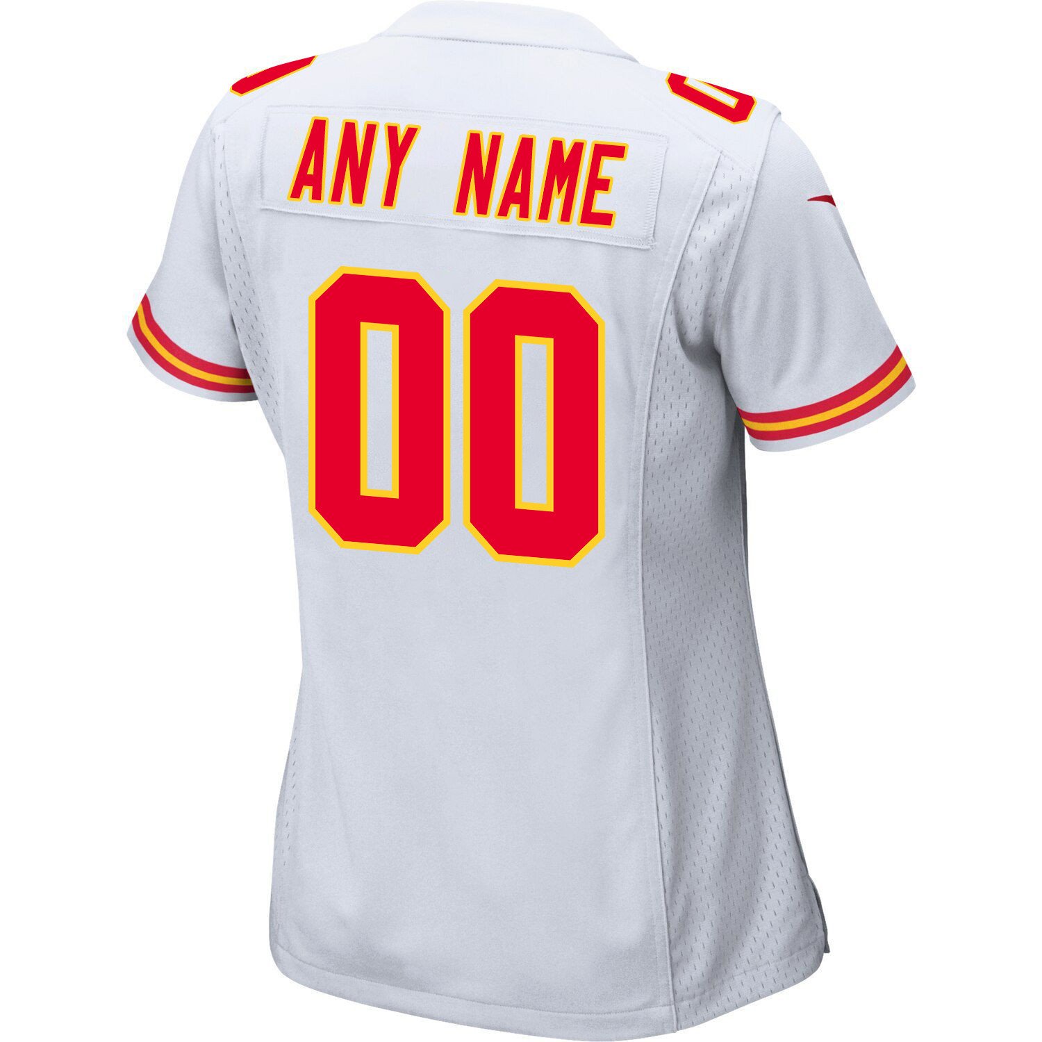 Kansas City Chiefs Super Bowl LVIII Champions 4X Game Custom Women Jersey - White