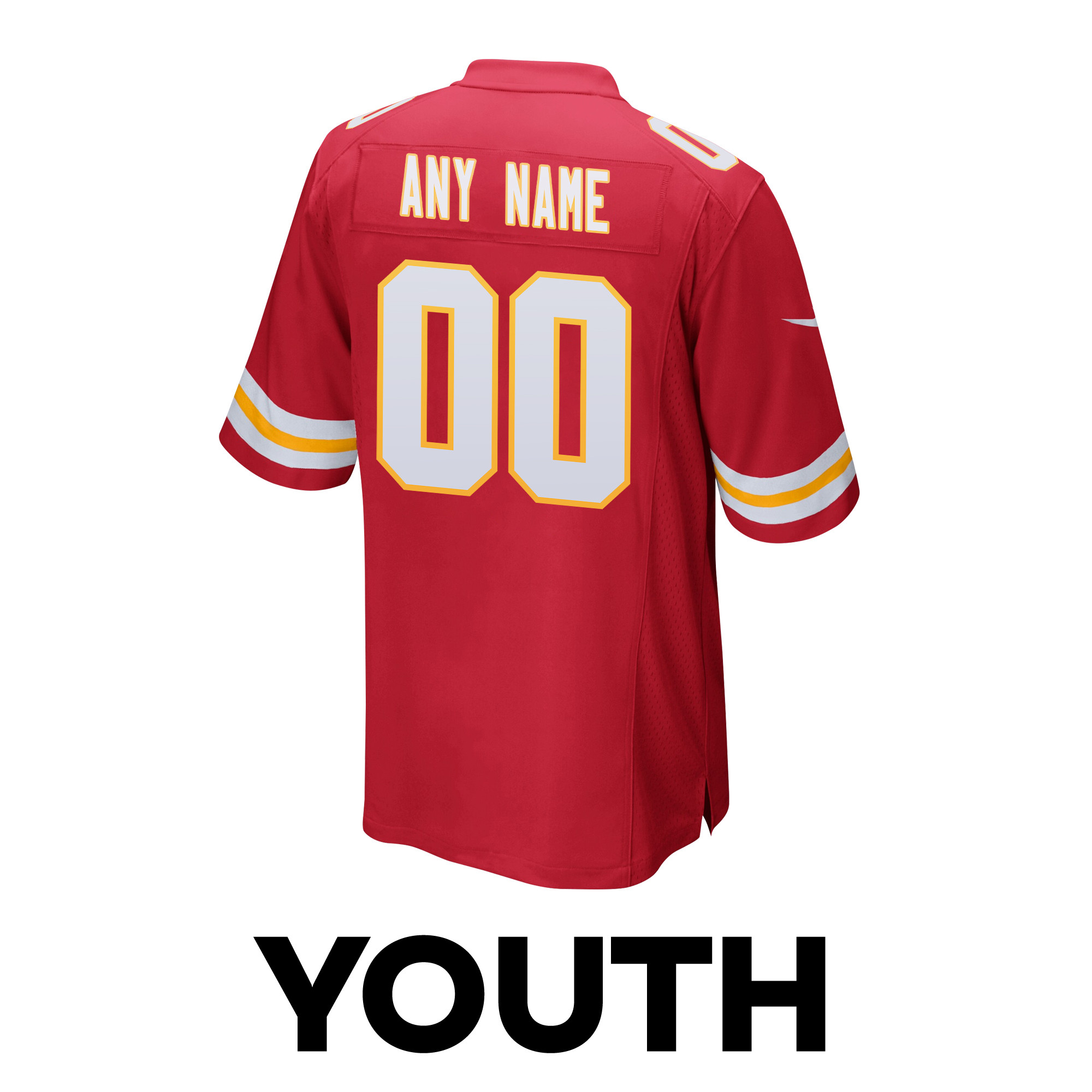 Kansas City Chiefs Super Bowl LVIII Thanks For Memories Game Custom YOUTH Jersey - Red