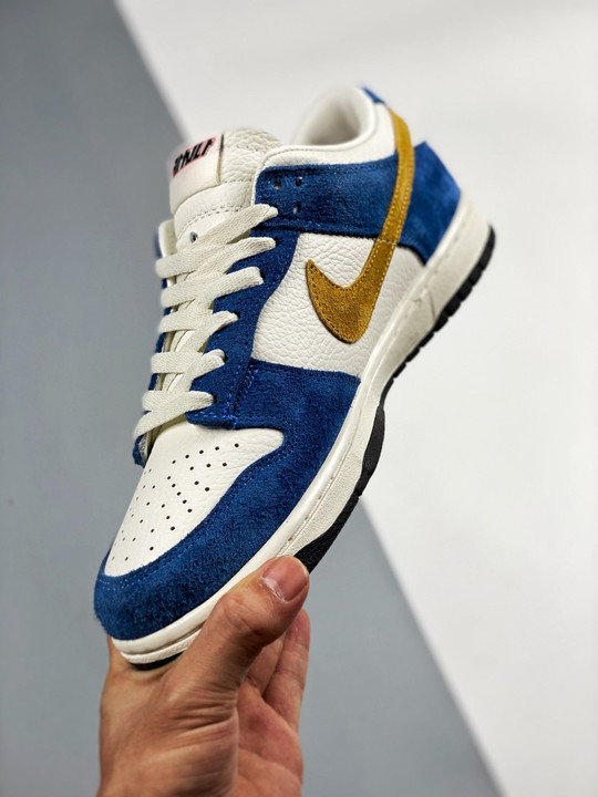 Kasina x Nike Dunk Low Sail/University Gold-Industrial Blue