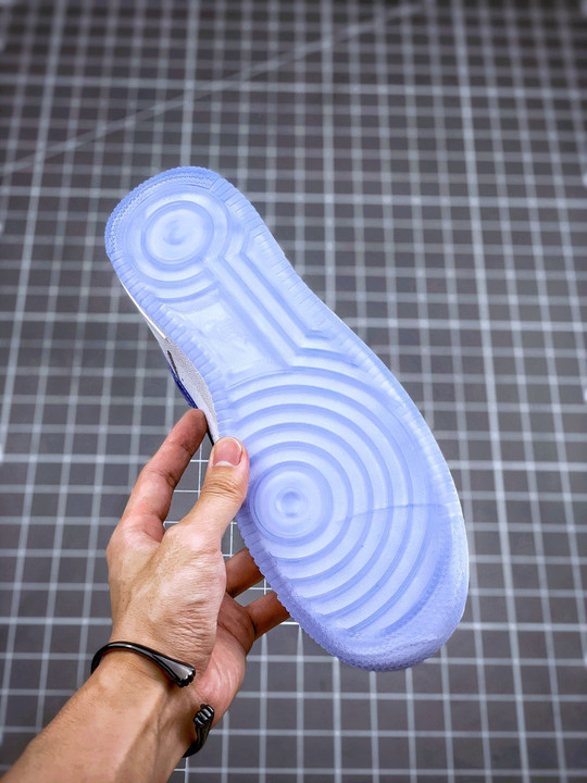 Kith x Nike Air Force 1 Low NYC White/Rush Blue-White-Brilliant Orange
