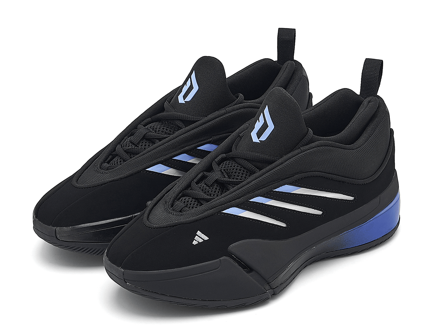 Men's Adidas Dame 9 7-13 'Black Blue' Shoes