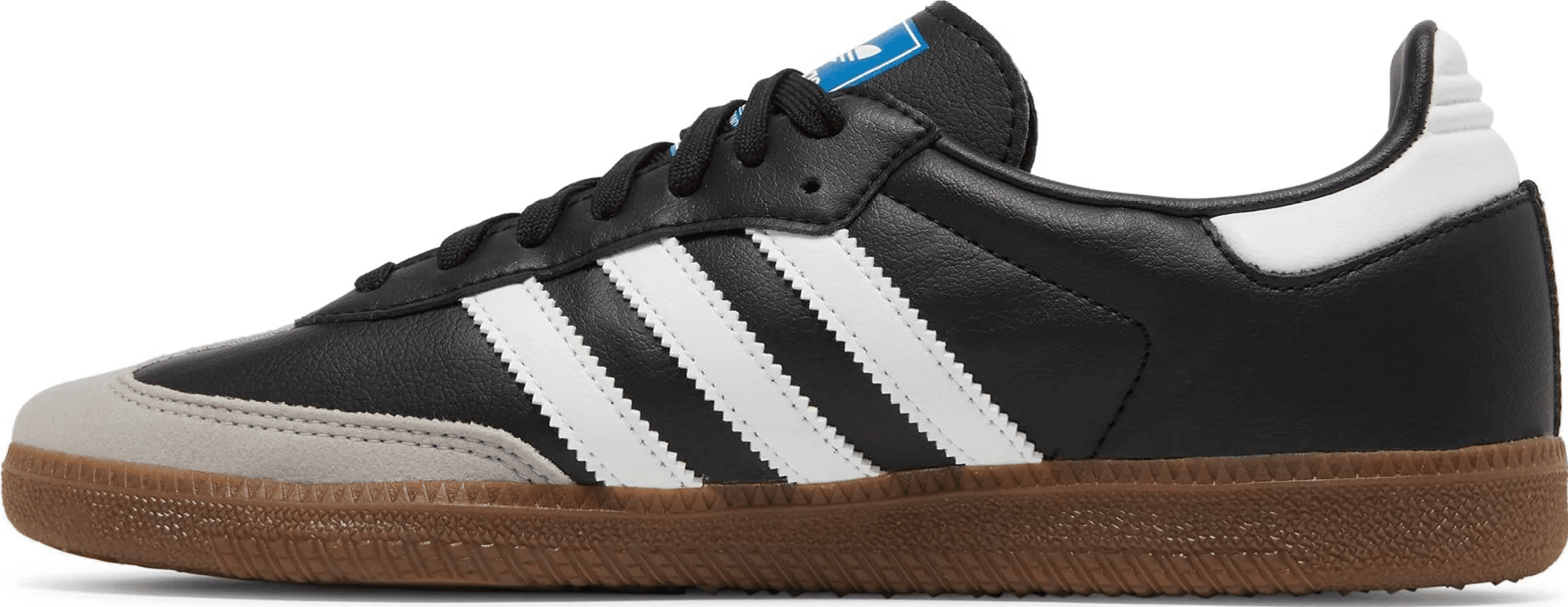 Men's Adidas Samba Vegan Black Gum Shoes