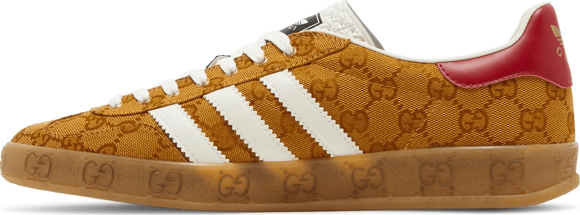 Men's Adidas x Gucci Gazelle GG Monogram Shoes