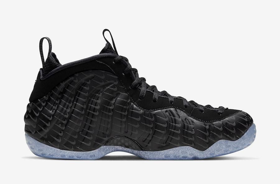 Men's Air Foamposite One Black Swoosh Shoes