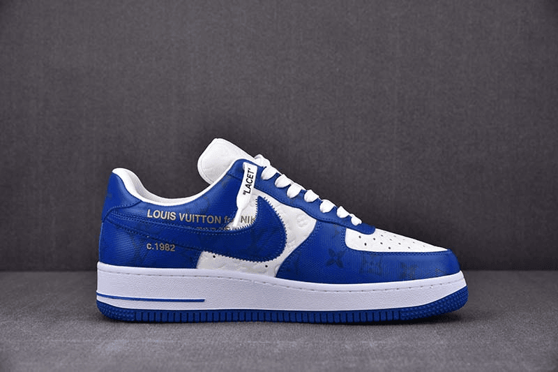 Men's Air Force 1 Low x Louis Vuitton Blue Shoes
