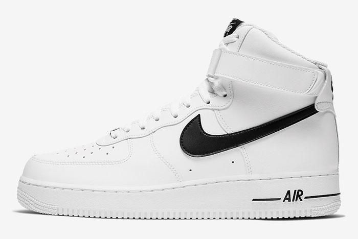 Men's Air Force 1 Mid White Shoes