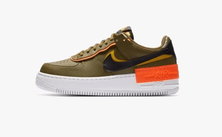 Men's Air Force 1 Shadow Olive Flak Shoes