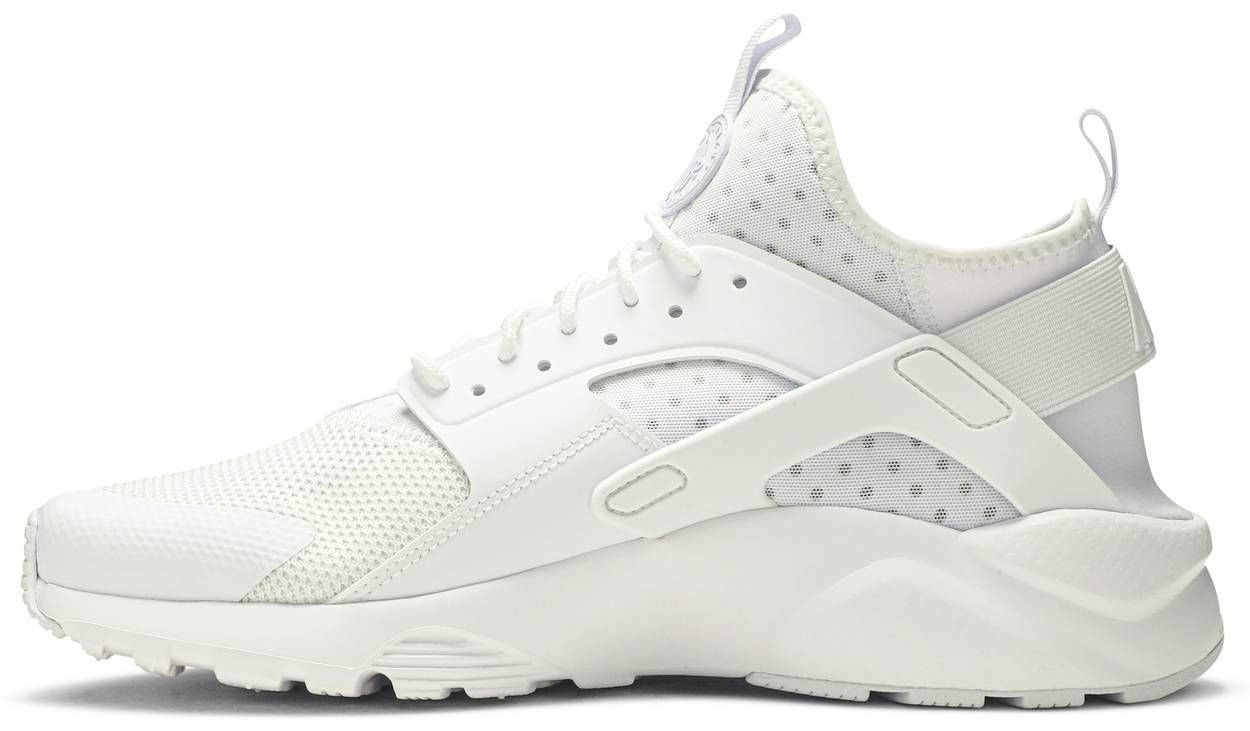 Men's Air Huarache Run Ultra Triple White Shoes