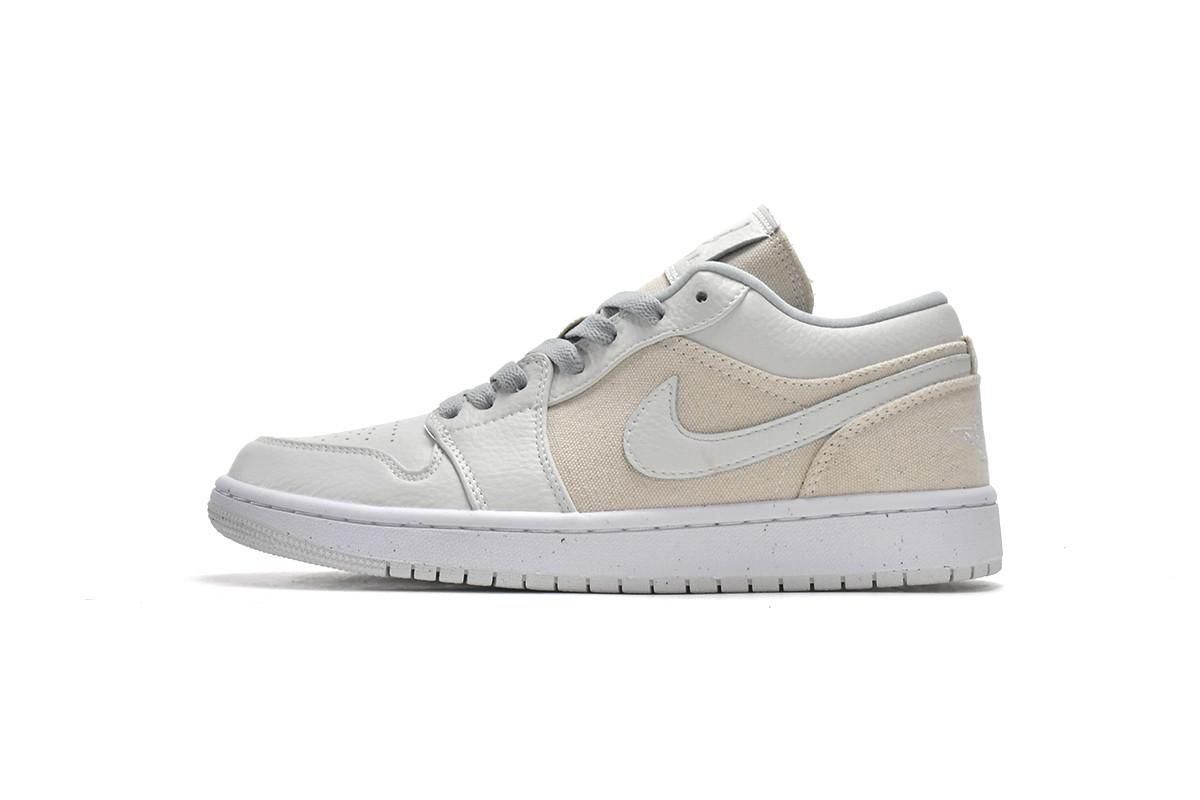 Men's Air Jordan 1 Low Canvas Shoes