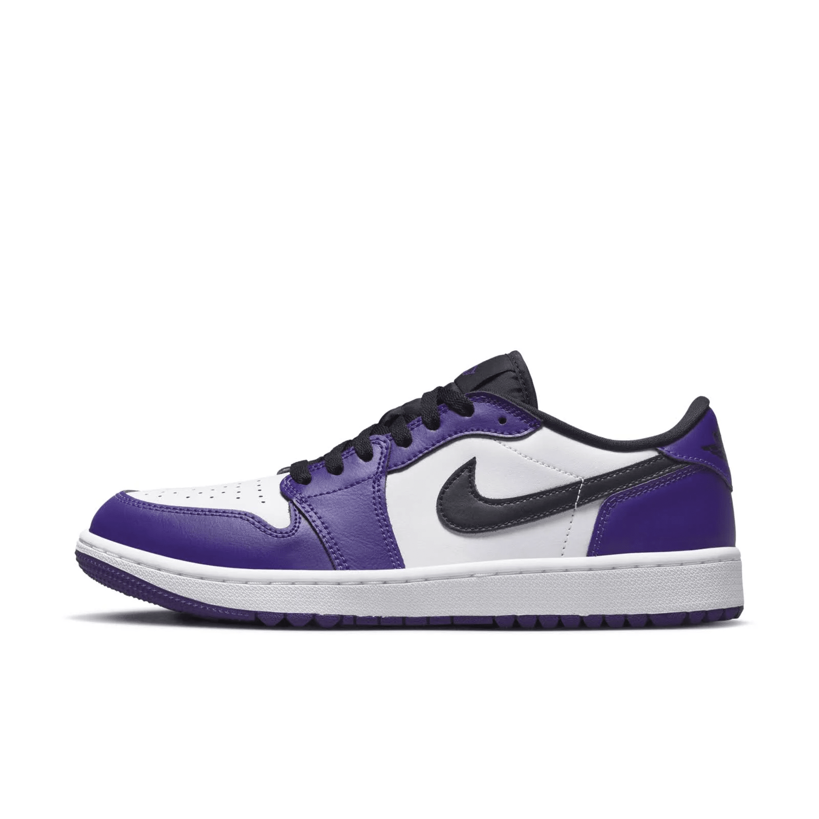 Men's Air Jordan 1 Low Golf Court Purple Shoes