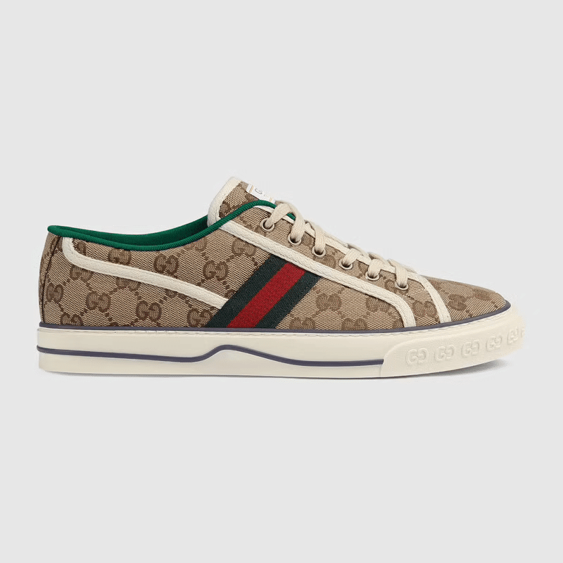 Men's Gucci Tennis 1977 Beige Sneaker Shoes