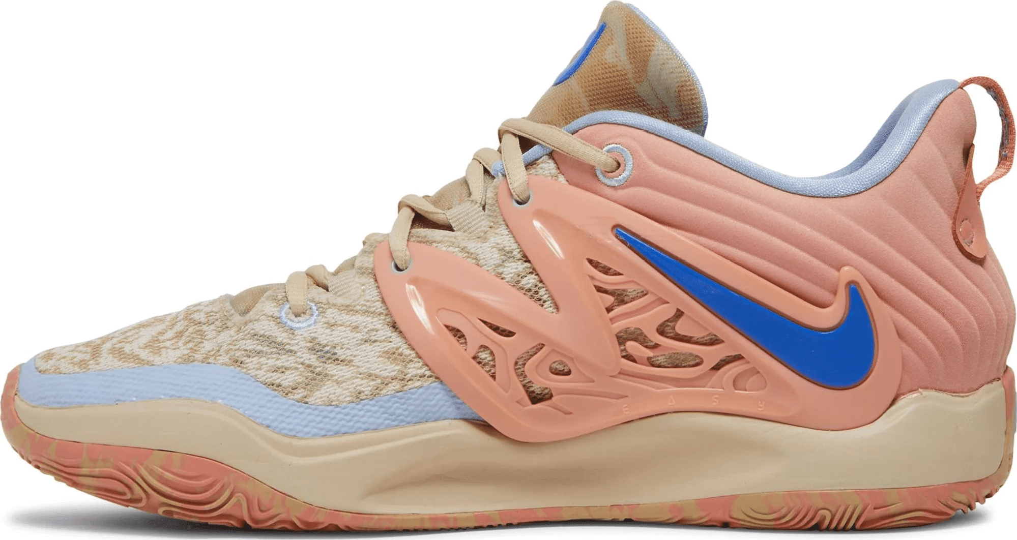 Men's KD 15 Rattan Light Marine Shoes