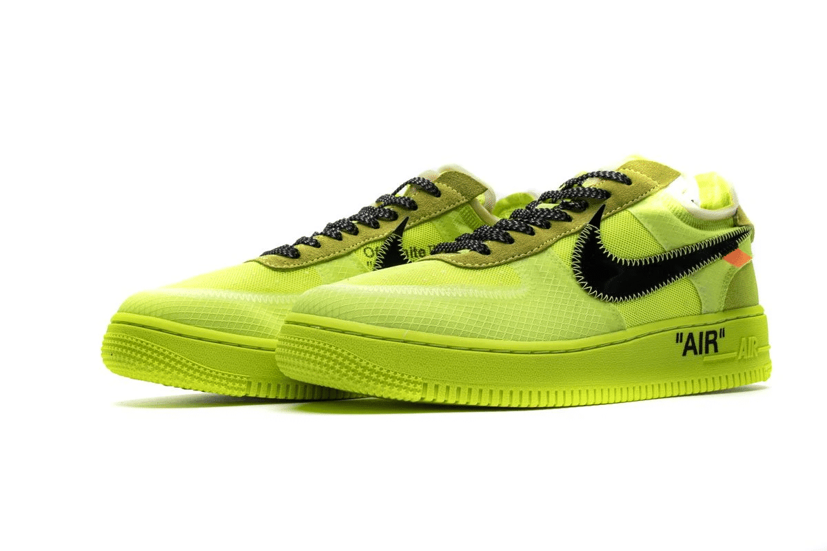 Men's Off White x Air Force 1 Low Volt Shoes
