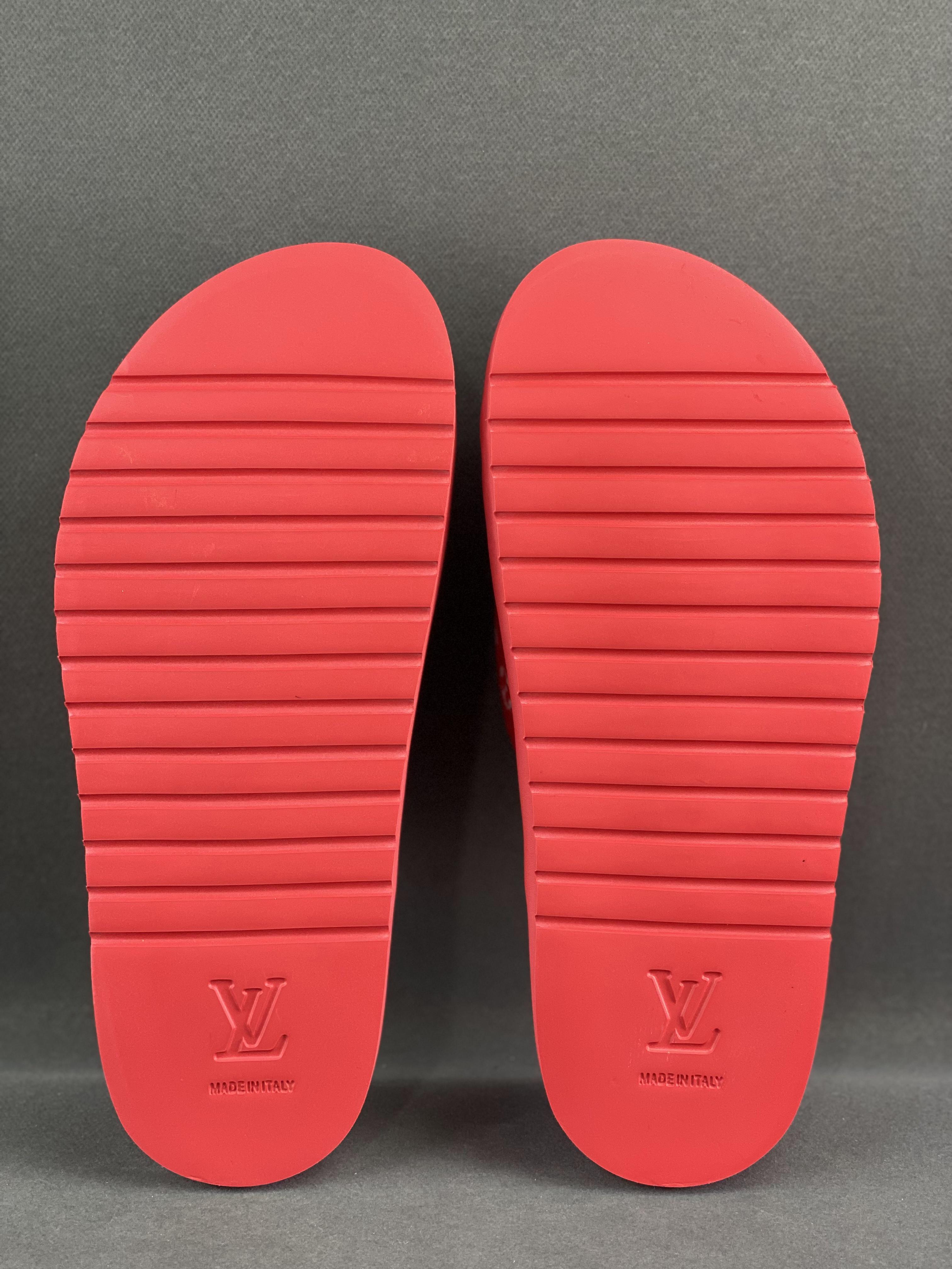 miami mules made of mini monogram canvas Size: 38-46 (no half size) 9