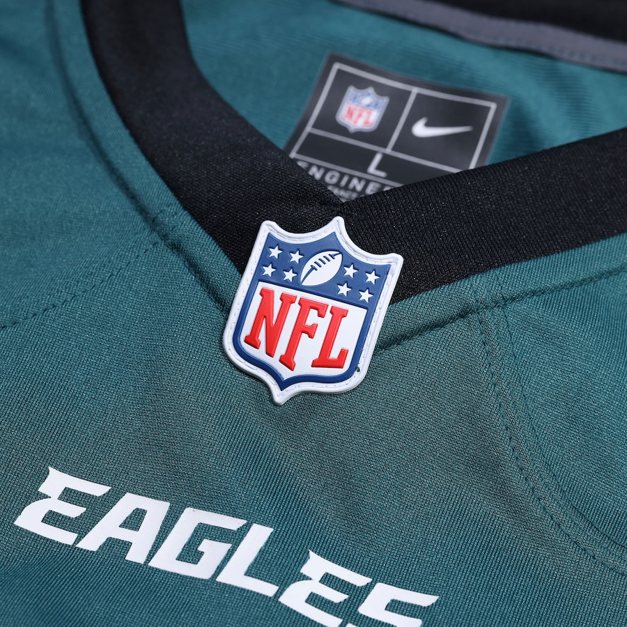 Nakobe Dean #17 Philadelphia Eagles Super Bowl LIX Jersey - Men's - Midnight Green